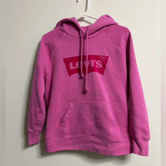 Levi’s Pink  Hoodie - Picture 1 of 4